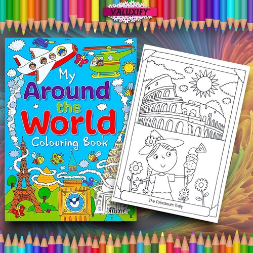 Kids Colouring Books Book Girls Boys Christmas Gift for Childrens Activity Books - Picture 149 of 344