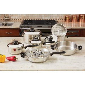 17-Pc-T304-Stainless-Steel-Cookware-Set-With-Lifetime-Warranty