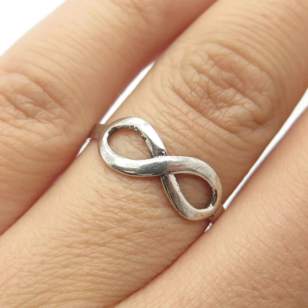 Vintage infinity best sale ring