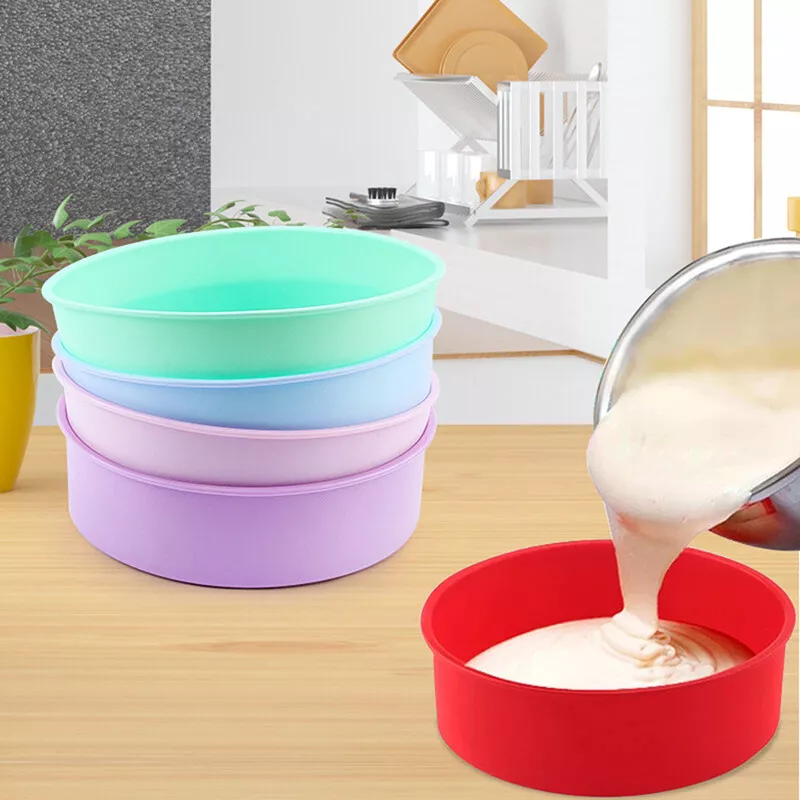 Rubber top baking pans