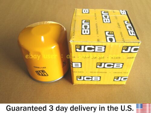 JCB BACKHOE - GENUINE JCB TRANSMISSION OIL FILTER (PART NO. 581/18063 581/M8563) - Picture 2 of 6