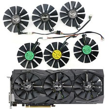 Graphics Fan T129215SU/T129215SM Set Fit for ASUS GTX1060 1070 1080 ROG