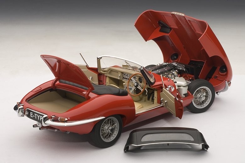 JAGUAR EType stradaster Series i 1 3.8 rosso ROSSO CABRIO Autoart 73601 Diecast 1 18 JAGUAR EType stradaster Series i 1 3.8 rosso ROSSO CABRIO Autoart 73601 Diecast 1 18