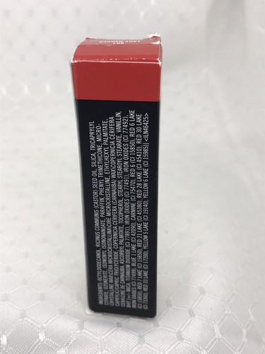 MAC Lipstick Matte Lady Danger Coral Red Bright Full Size NIB Long Wear Vivid  - Picture 7 of 9