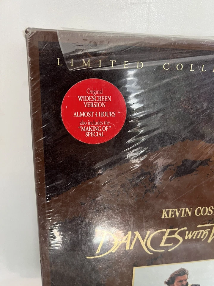 Dances With Wolves The Limited Collectors Edition {VHS} Boxed Set- Brand New - Image 2 of 4