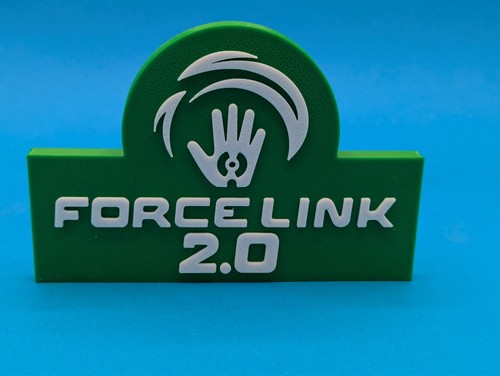 Star Wars : Force Link 2.0 (toy logo) - 250mm wide - 3D Printed logo* - Picture 2 of 2