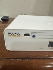 Ruckus ICX 7150 12-Port Compact Switch with 2x10 GBE Uplinks