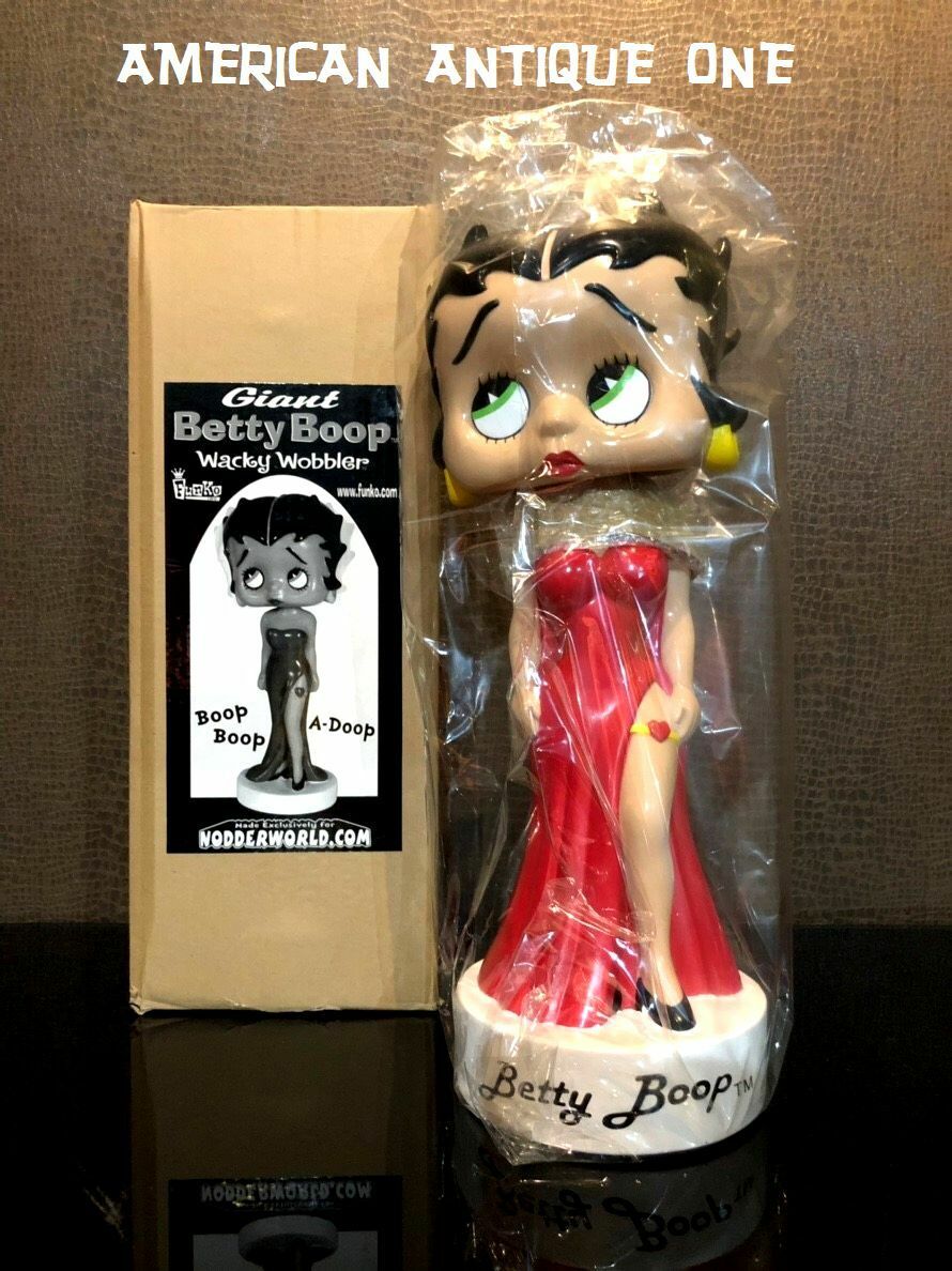 Betty Boop Bubble Head Figure Stand Toy by Funko Product Large 46cm New A46 Betty Boop Bubble Head Figure Stand Toy by Funko Product Large 46cm New A46