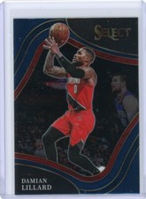 Damian Lillard 2021-22 Panini Select Retail Courtside 260 Portland Trail Blazers