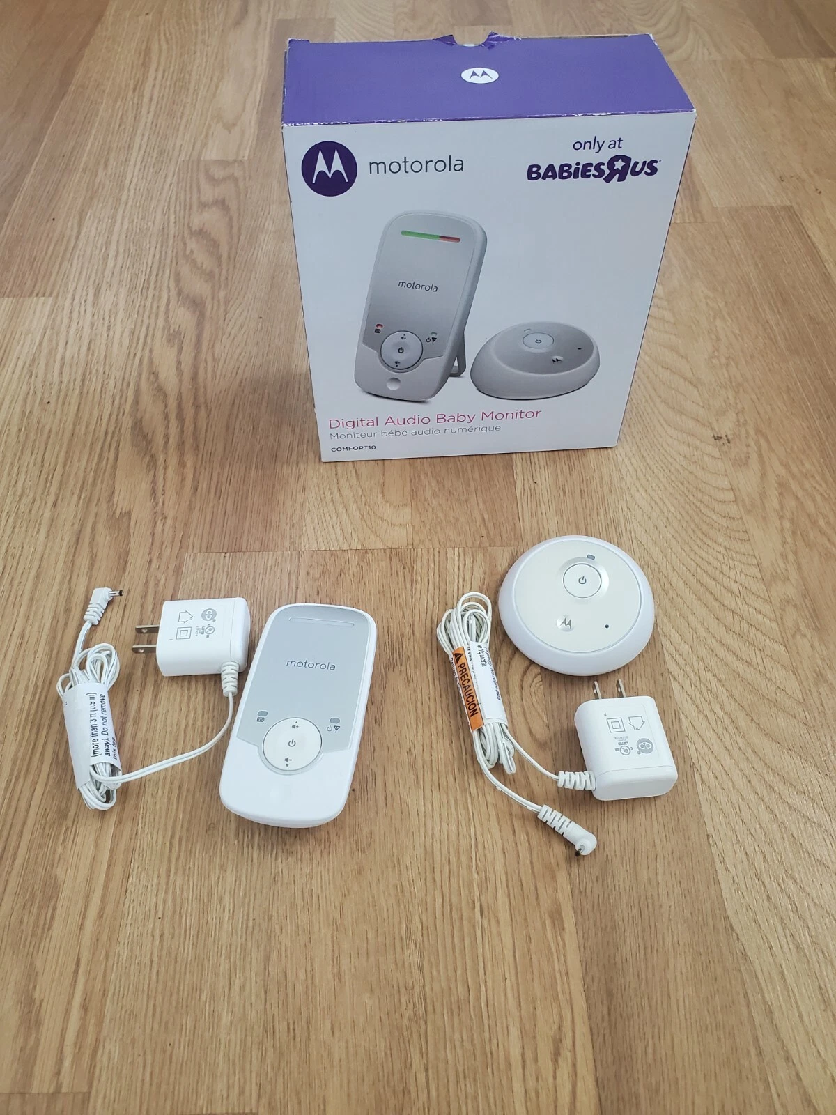 Motorola Comfort 10 Audio Baby Monitor Remote Digital Comfort10