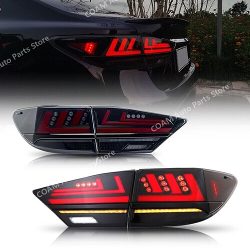 2Pcs Smoked LED Tail Light Assembly For Lexus ES350 ES 300h 2013-2018 Rear Lamps - Picture 19 of 20