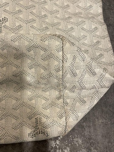 Goyard Saint Louis PM white Tote Bag Shoulder Bag vintage used mini pouch japan - Picture 7 of 11