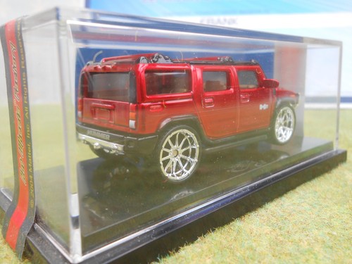 HOT WHEELS FACTORY - HUMMER H2 in Metallic Red - FAO SCHWARZ w/ COA - Picture 6 of 10