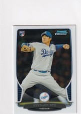 2013 BOWMAN CHROME MINI RC HYUN-JIN RYU TORONTO BLUE JAYS ROOKIE (QTY) S3809