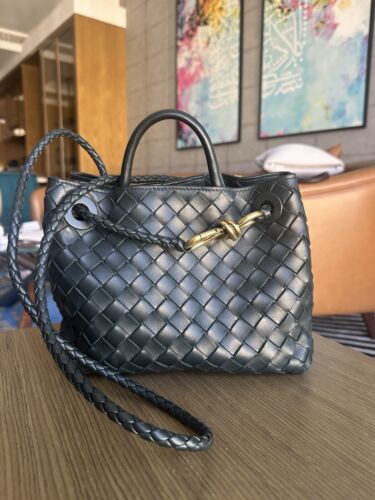 Bottega Veneta Small Andiamo Bag Barolo Green - Picture 3 of 17