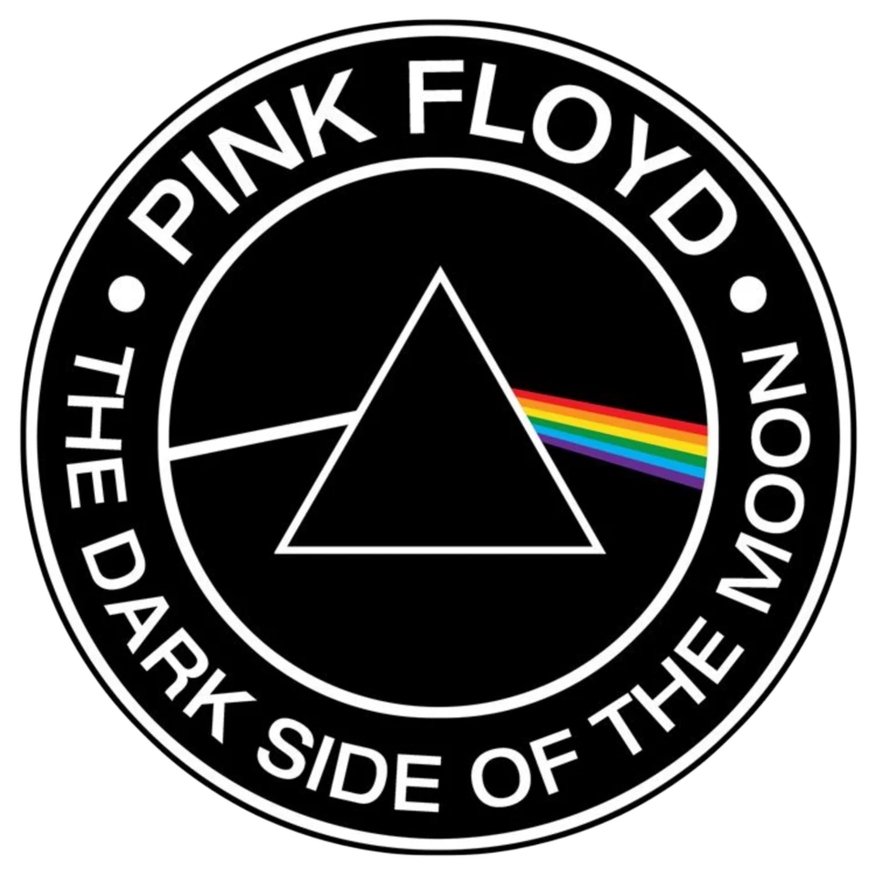 Pink Floyd sticker dark side of the moon rock band weatherproof vinyl decal
