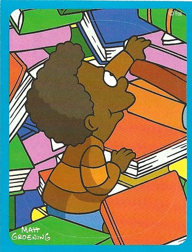PEGATINAS DE GUÍA DE SUPERVIVENCIA ESCOLAR DE LOS SIMPSON 001 A 228 ELIGE POR PANINI - Imagen 58 de 88