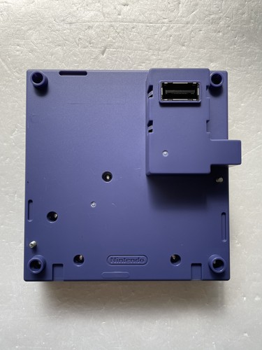 Nintendo GameCube Gameboy Player DOL-017 Violet Console Used without Disk - Picture 2 of 8