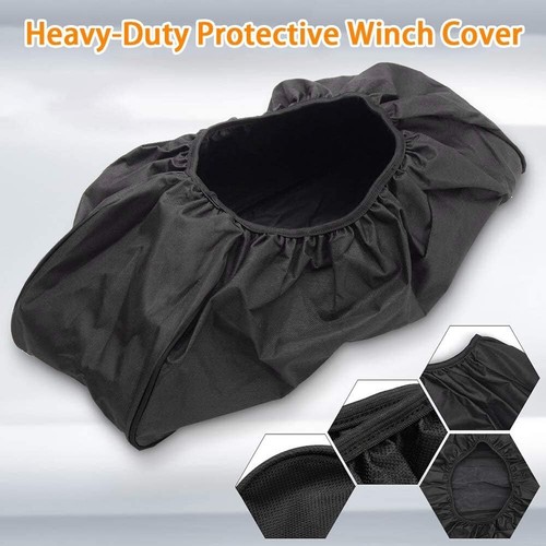 Waterproof Winch Cover Heavy Duty Dustproof Winch Protection 8500-17500lbs - Picture 5 of 8