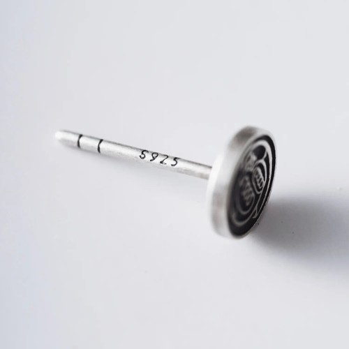 Taoist Stud Earrings 925 Sterling Silver Earrings Jewelry Gifts for Women Men - Picture 4 of 8