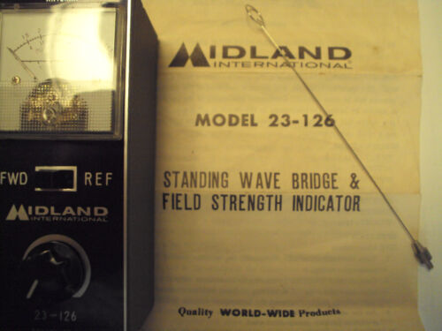 Midland Field Strength and SWR Meter; model 23-126 - Picture 2 of 3