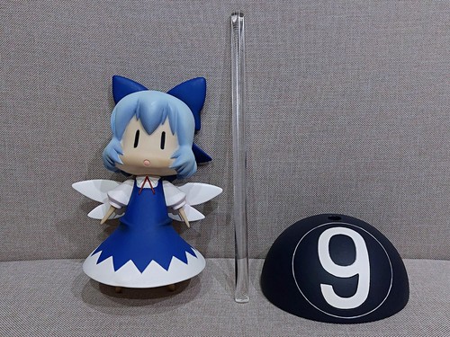 Touhou Project Atai Cirno Sofubi Soft Vinyl Figure Toranoana 2008 Japan 9.5in - Picture 2 of 12