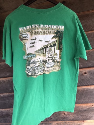 Vtg Harley-Davidson of Pensacola FL T-SHIRT - - 第 1/5 張圖片