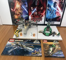 LEGO Star Wars: Slave I (7144) & X-Wing Fighter (7140) 100% Complete - Rare Pack
