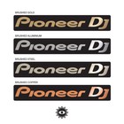 Pioneer DJ - Brushed Gold, Aluminium, Steel or Copper Turntable Sticker Decal