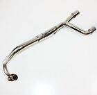 Twin Bigbore Stainless Exhaust Pipe 125cc 140cc 160cc Pit Pro Trial Dirt Bike