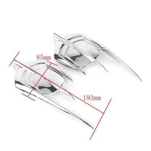 Passend Honda Goldwing GL1800 2012 - 17 Falcon Emblem Verkleidung Abdeckung Blende Etui Chrom - Bild 2 von 12