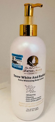 Snow White & Radiant Whitening Glowing Lotion mit LSF 50