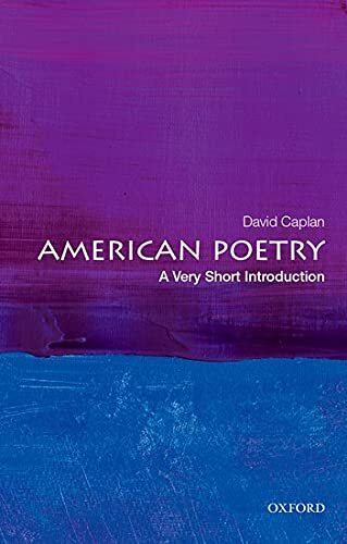 American Poetry: A Very Short Introduction By Caplan, David David Caplan, - Image 6