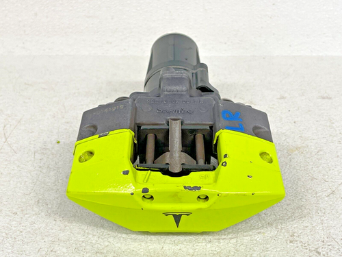⭐2012-2016 TESLA MODEL S F+R BREMBO BRAKE CALIPER SET OF 6 LIME GREEN OEM LOT2TP - Picture 18 of 24