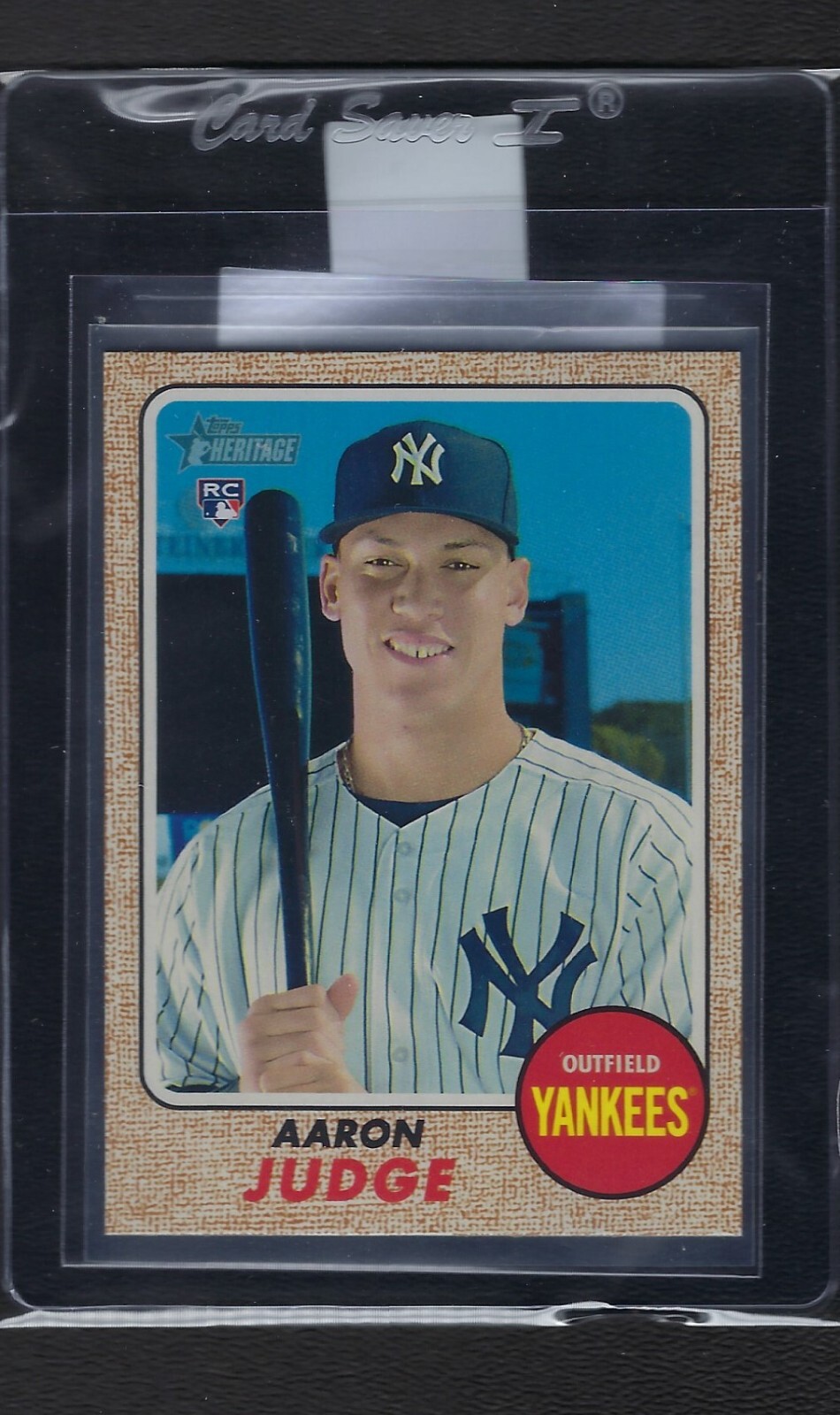 2017 Topps Heritage Short Print *** AARON JUDGE  SSP # 214 RC Variation   MINT