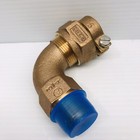 LEGEND VALVE 313-324NL WATER 90º ELBOW LEAD FREE 3/4" SERIES T-4410 PAK X MNPT