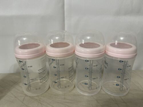Botellas de 4 oz Playtex Nurser vintage Niñas ROSA Verde Sin Pezones - Imagen 3 de 6