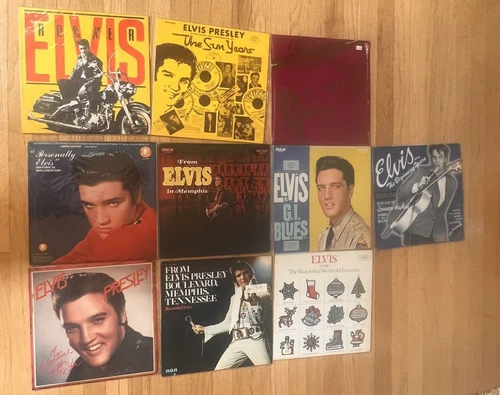 Elvis Presley Record LP Lot of 1 1 RCA 45 W/Picture Sleeves VG+