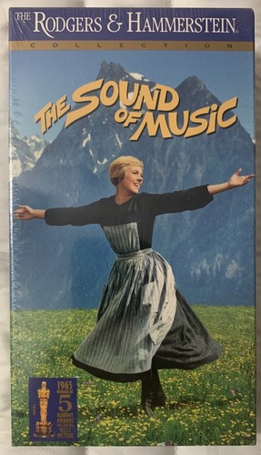 The Sound of Music VHS, 2-Tape Set Julie Andrews 1965 Musical New Sealed FreeSH - Picture 1 of 12
