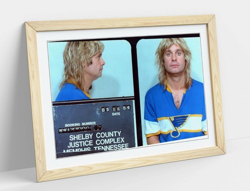 OZZY OSBOURNE FOTO POLICIAL 1 - PÓSTER ENMARCADO DE ARTE IMAGEN IMPRESIÓN OBRA DE ARTE - CIAN - Imagen 3 de 10