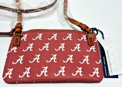 Collegiate University of Alabama Crossbody Pouchete Dooney and Bourke ROLL TIDE