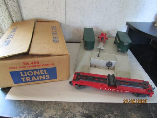 Lionel, O Gauge, 460 Piggyback Transportation Set, OB.