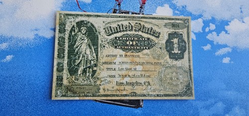 Mr Brainwash LOVE ABOVE ALL Hand signed Limited Edition Print Valentinstag - Bild 8 von 8