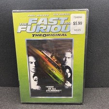 The Fast and the Furious: The Original 2001 New DVD Vin Diesel Paul Walker