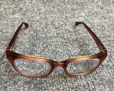 Sama Eyeglasses Frames EM M-VINTAGE ROSE Matte Clear Pink Square 48-19-137
