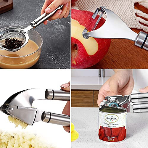 Set di Utensili da Cucina - 35 Pezzi Utensili da Cucina con Grattugia - Foto 3 di 8