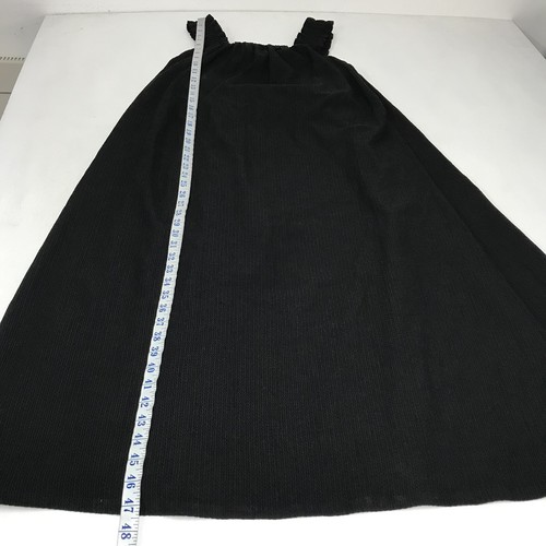 NEW H&M Black Sleeveless Trapeze Dress Small RRP £34.99 Stretch - Picture 7 of 12