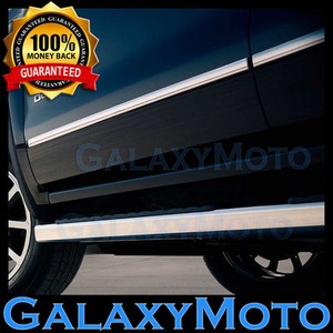 07-14-GMC-Yukon-SUV-4-Door-Chrome-Body-Side-Molding-Front-Rear-4pcs-Set-Kit