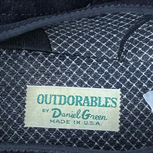 Vintage 90s Black Suede Kitten Heels Fringed Lace Up by Outdoorables Size 8 - Picture 8 of 11