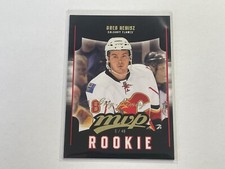 GREG NEMISZ 2011-12 Upper Deck MVP GOLD SCRIPT ROOKIE RC #90 Flames 🔥